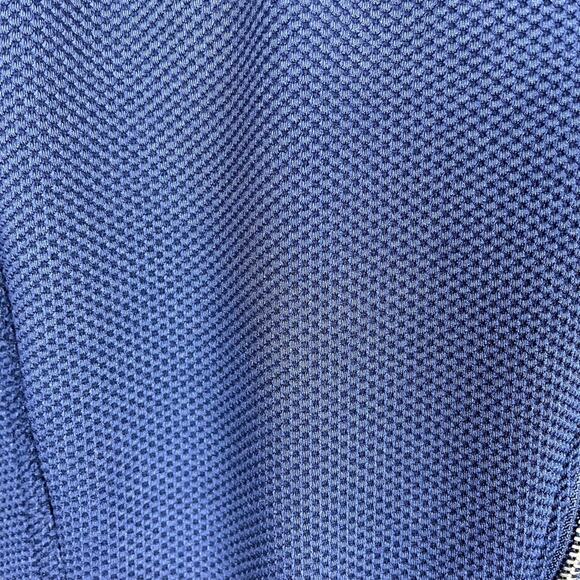 Torrid Blue Textured Full Zip Moto Jacket Women's Plus Size 1X - Picture 5 of 7